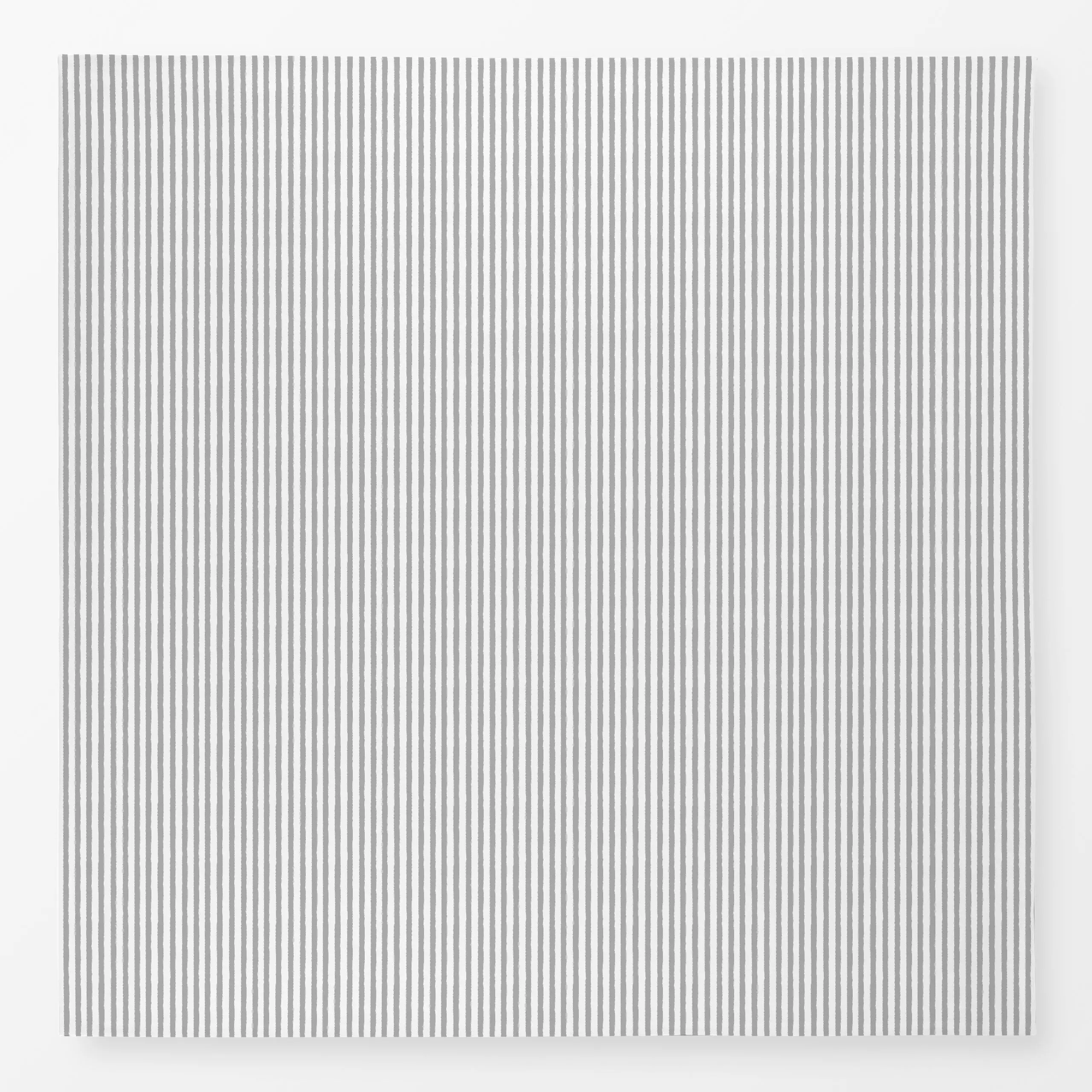Tischdecke Streifen weiß-grau, gemustert, Sommer, von Sara Maria
