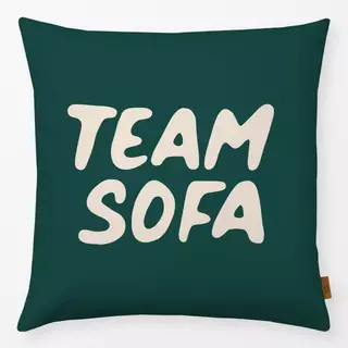 Kissen Team Sofa grün