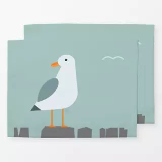 Tischset Möwe