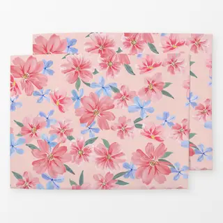 Tischset Happy Flowers pink