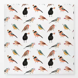Tischdecke Vögel