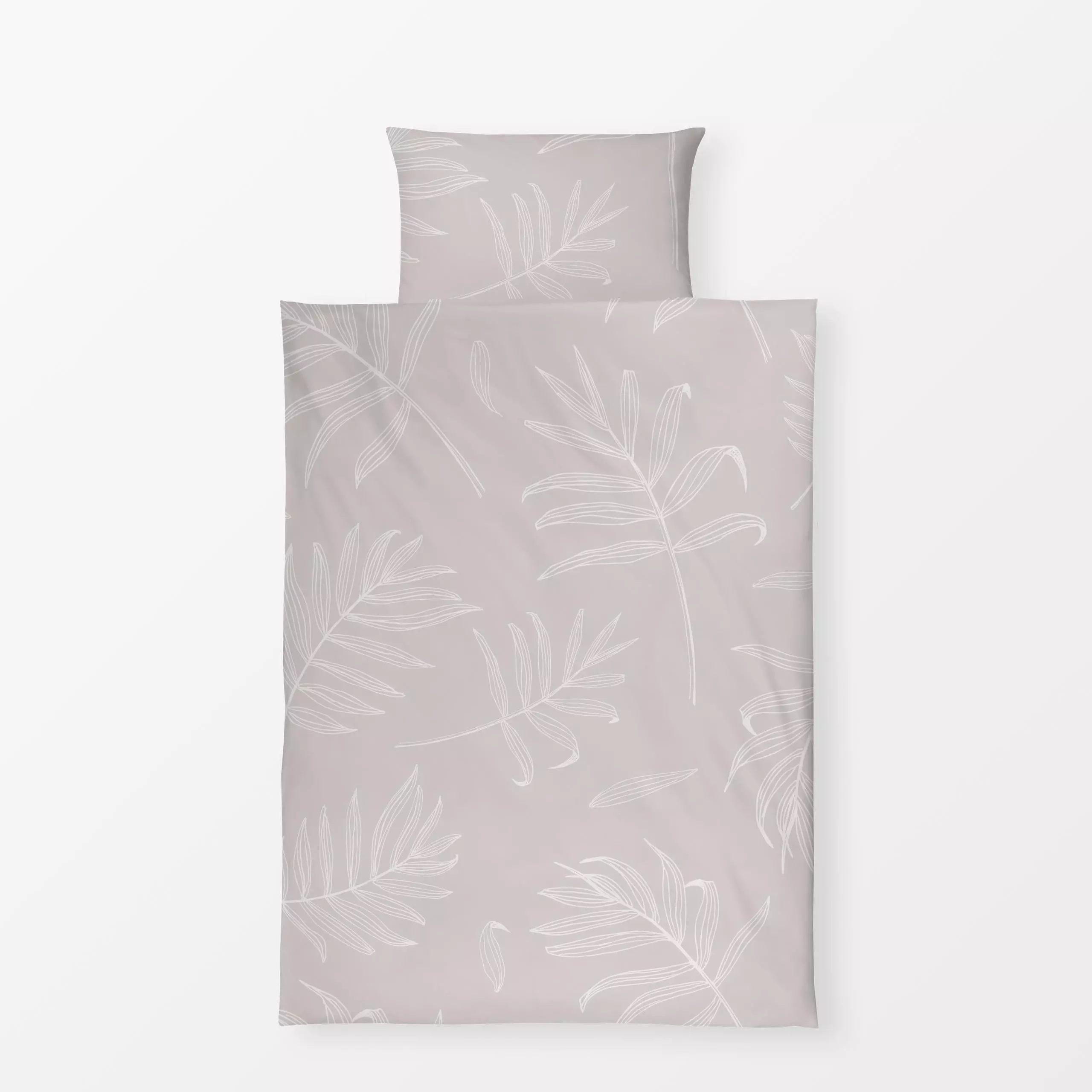 Bettwäsche Endlich Sommer Palmenblätter 2 - Blumen & Florales, Sommer - von „Uta Naumann"; boho, Blatt, Blätter, Palmen, Pal...