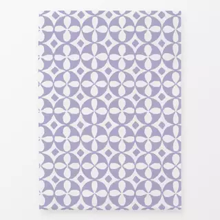 Geschirrtücher Pastell‑Fliesenmuster Lila