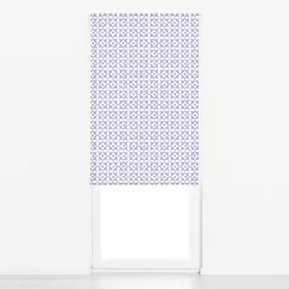 Raffrollo Pastell‑Fliesenmuster Lila