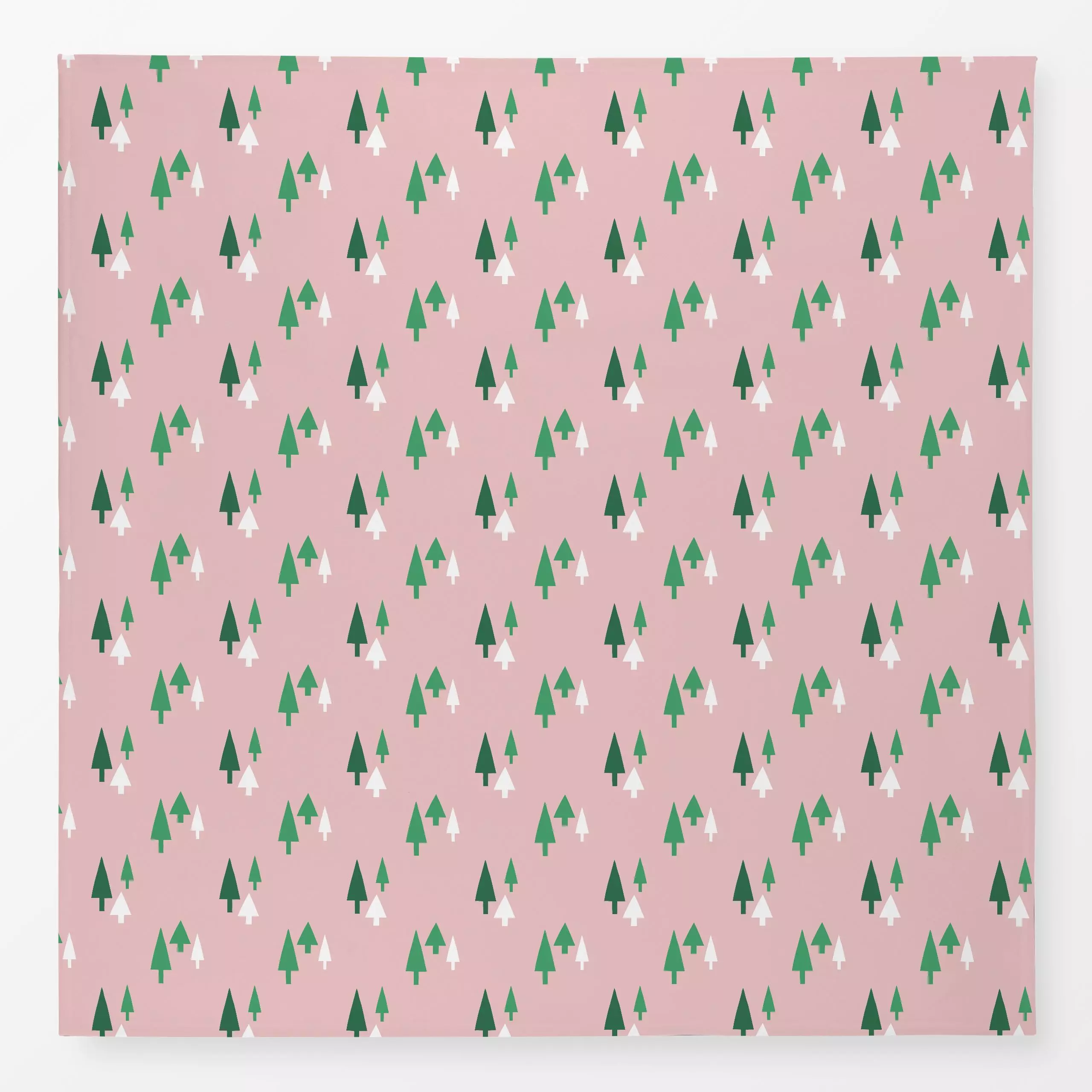 Tischdecke Winter Wonderland Pink - Weihnachten - von „Lisa Jasmin Bauer"; Weihnachtsbaum, Weihnachten, Winter, weihnachtlic...