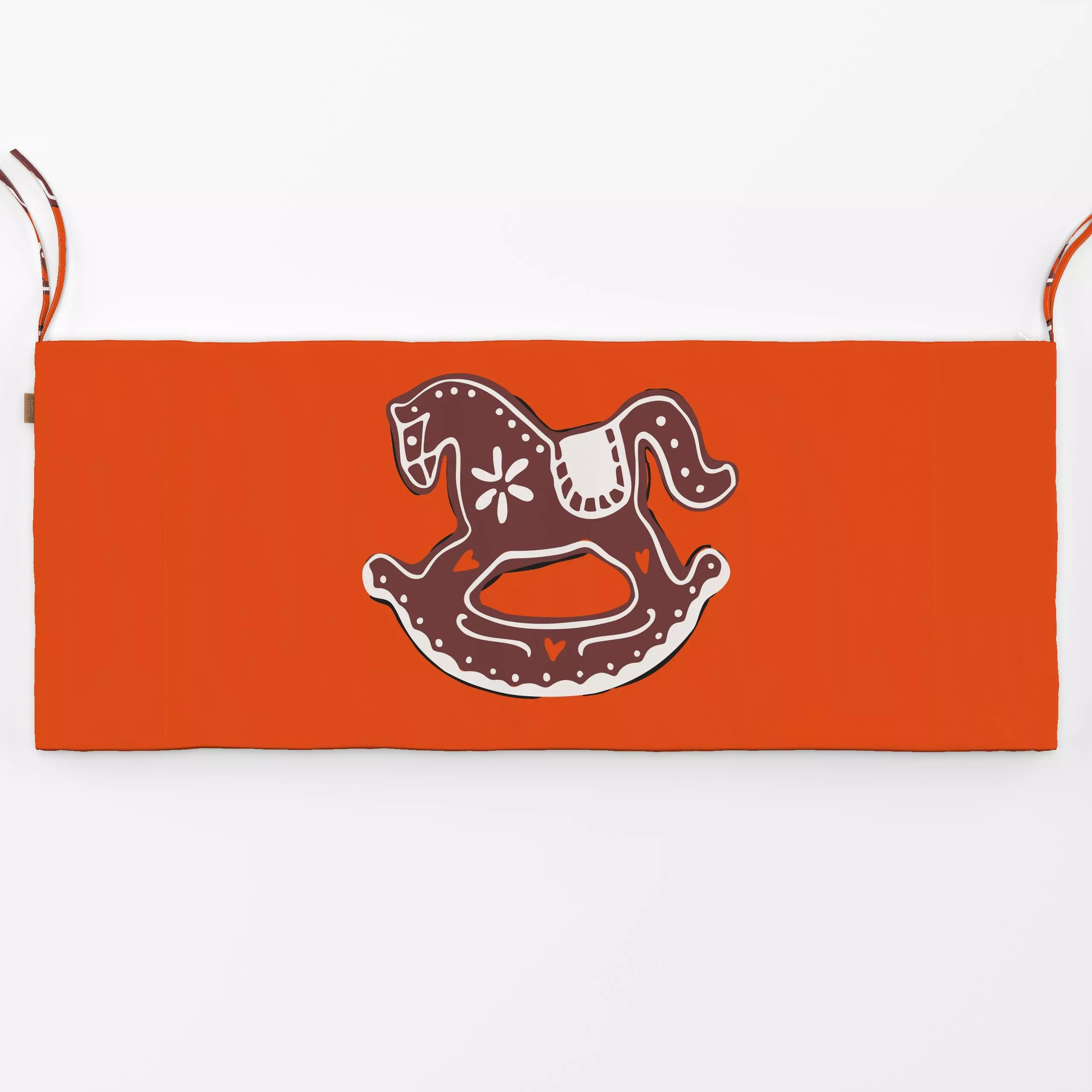 Bankauflage Lebkuchen-Pferd - Kinderzimmer & Motive für Kinder, Weihnachten - von „moDeern Design Studio"; Süßigkeiten, Merr...