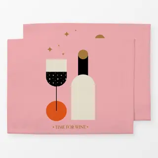 Tischset Time For Wine