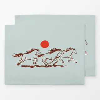 Tischset Mountain Horses