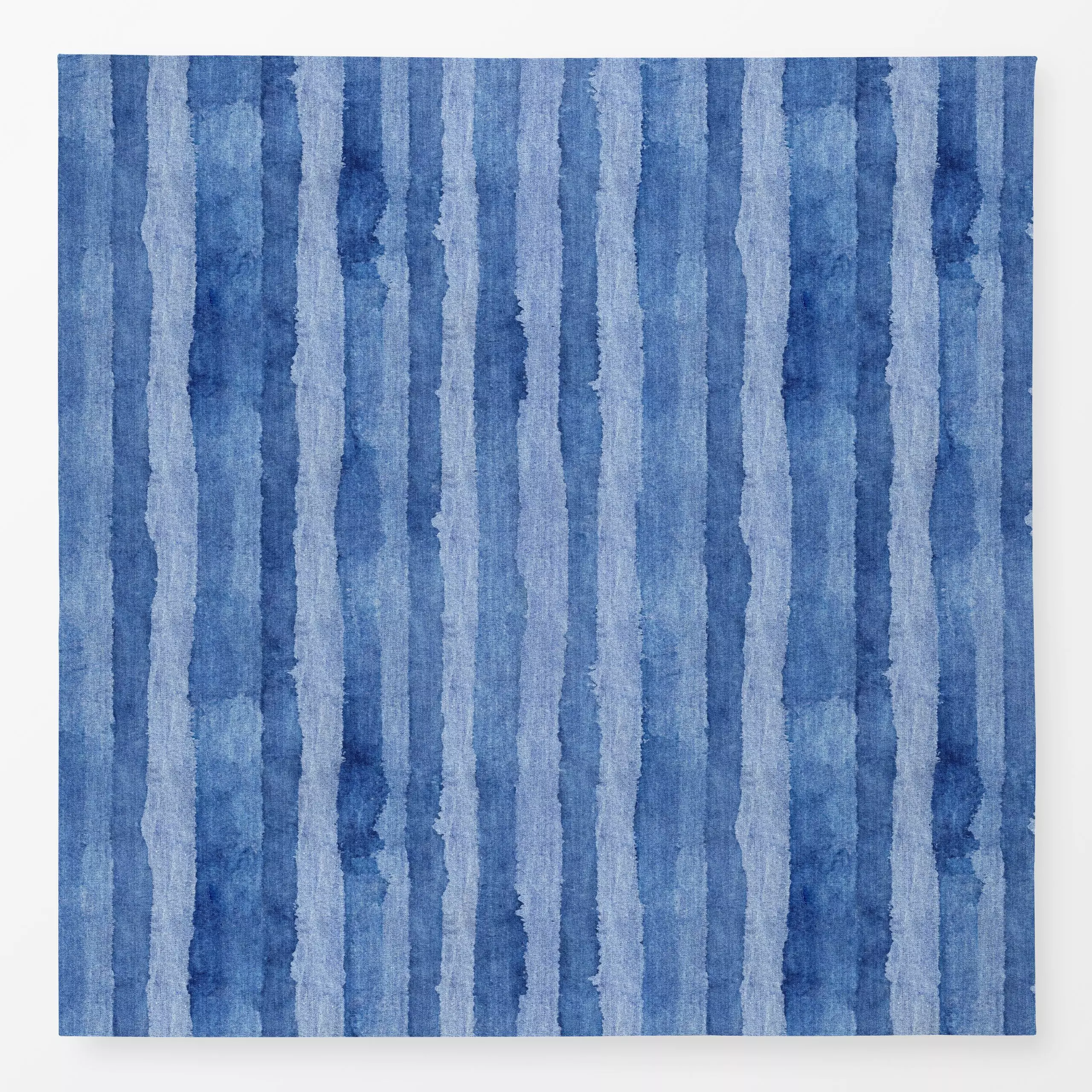 Tischdecke Denim Stripes - Symbole & Muster - von „Andrea Haase"; Textur, Streifen, modern, blau, zeitlos, gestreift, Sommer...