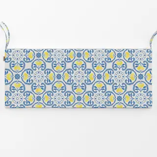 Bankauflage Mediterranean Vibes Weiss