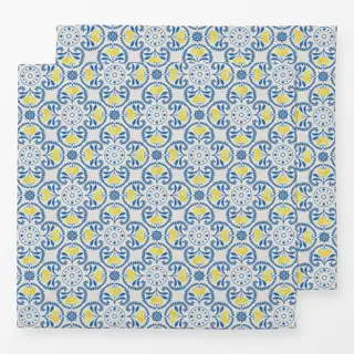 Servietten Mediterranean Vibes Weiss