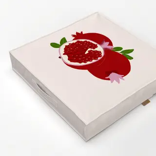 Bodenkissen Granatäpfel