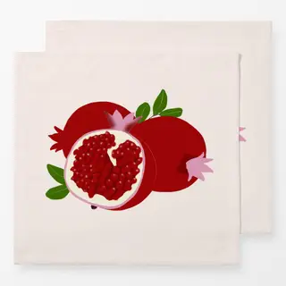 Servietten Granatäpfel