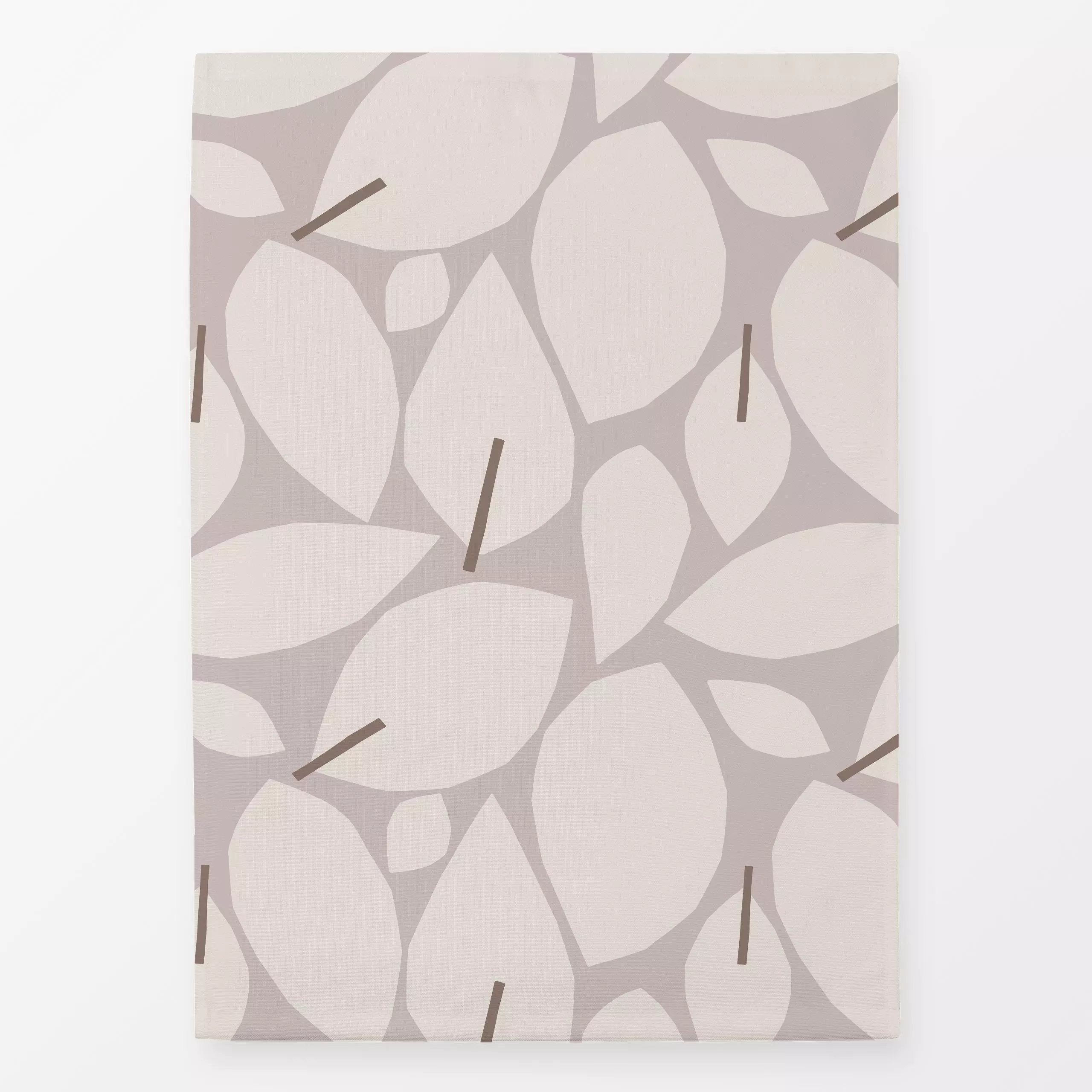 Geschirrtücher Abstract Leaves 1X - Herbst, Symbole & Muster - von „Mareike Böhmer"; minimal, Blatt, skandinavisch, Blätter,...