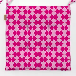 Sitzkissen Muschel Muster Pink