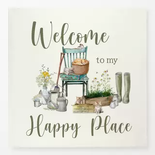 Tischdecke Garten Liebe Willkommen