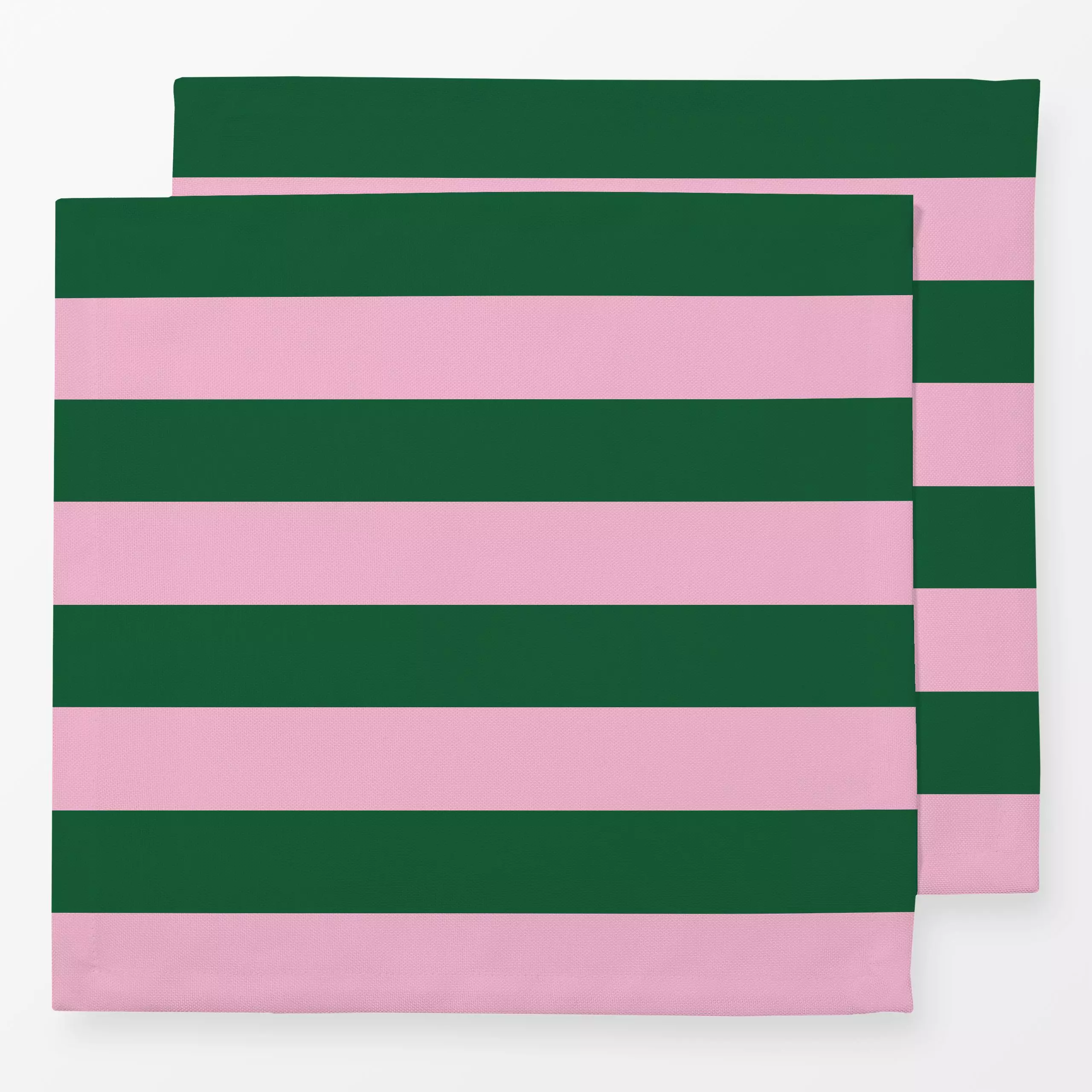 Servietten Stripes green rose bold - Sommer, Symbole & Muster, Reise - von „Iris Knabenschuh Textildesign"; Muster, Linien, ...