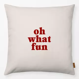 Kissen Oh What Fun