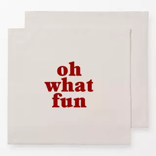 Servietten Oh What Fun