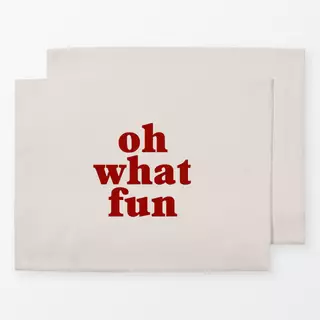 Tischset Oh What Fun