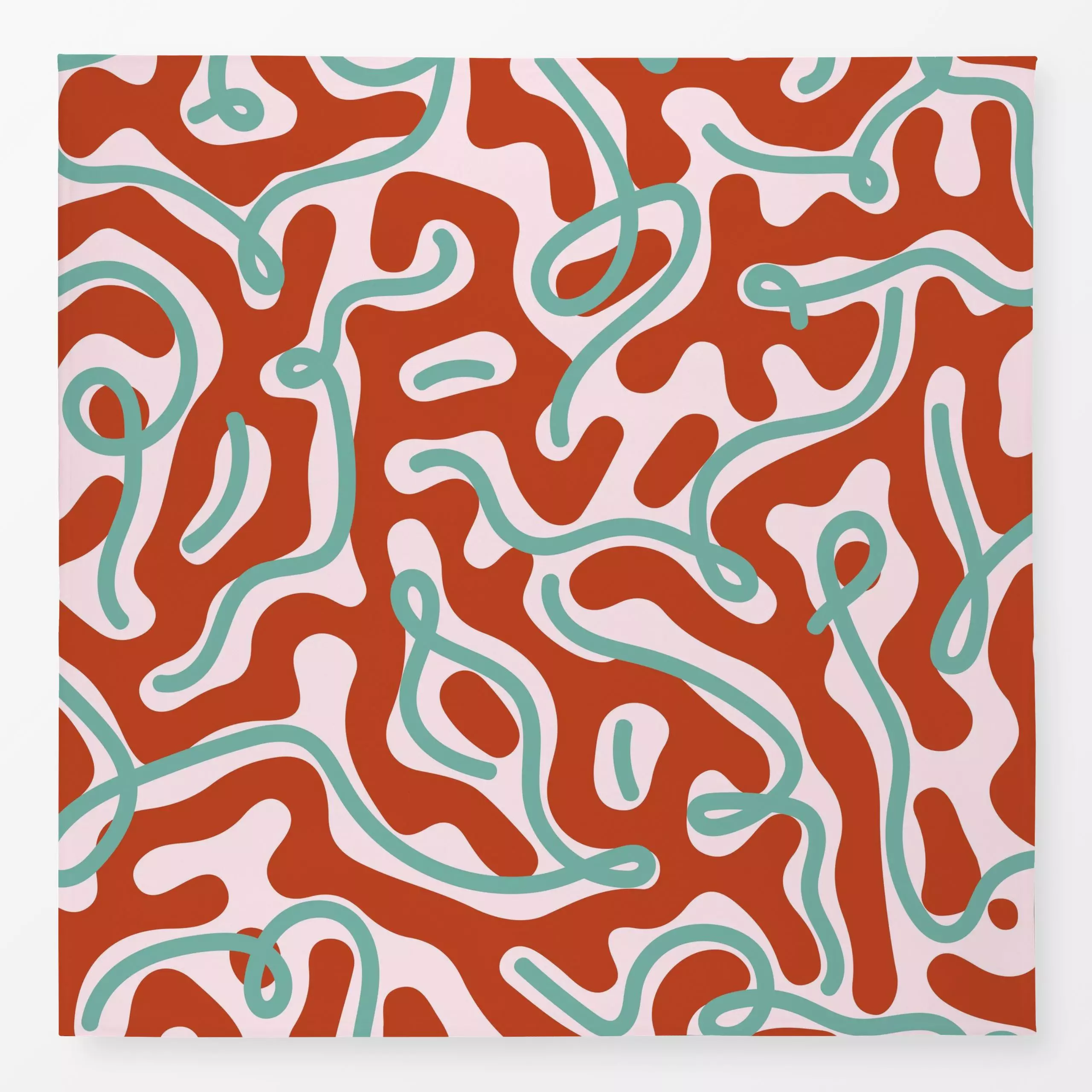 Tischdecke Farbfreude Script C 4 - Symbole & Muster - von „Primus Pattern"; minimal, Linien, abstrakt, Geometrisch, lineart,...