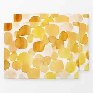 Tischset Mustard Splatters