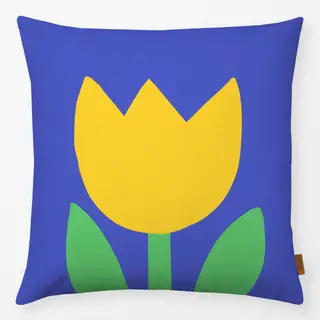 Kissen Gelbe Tulpe