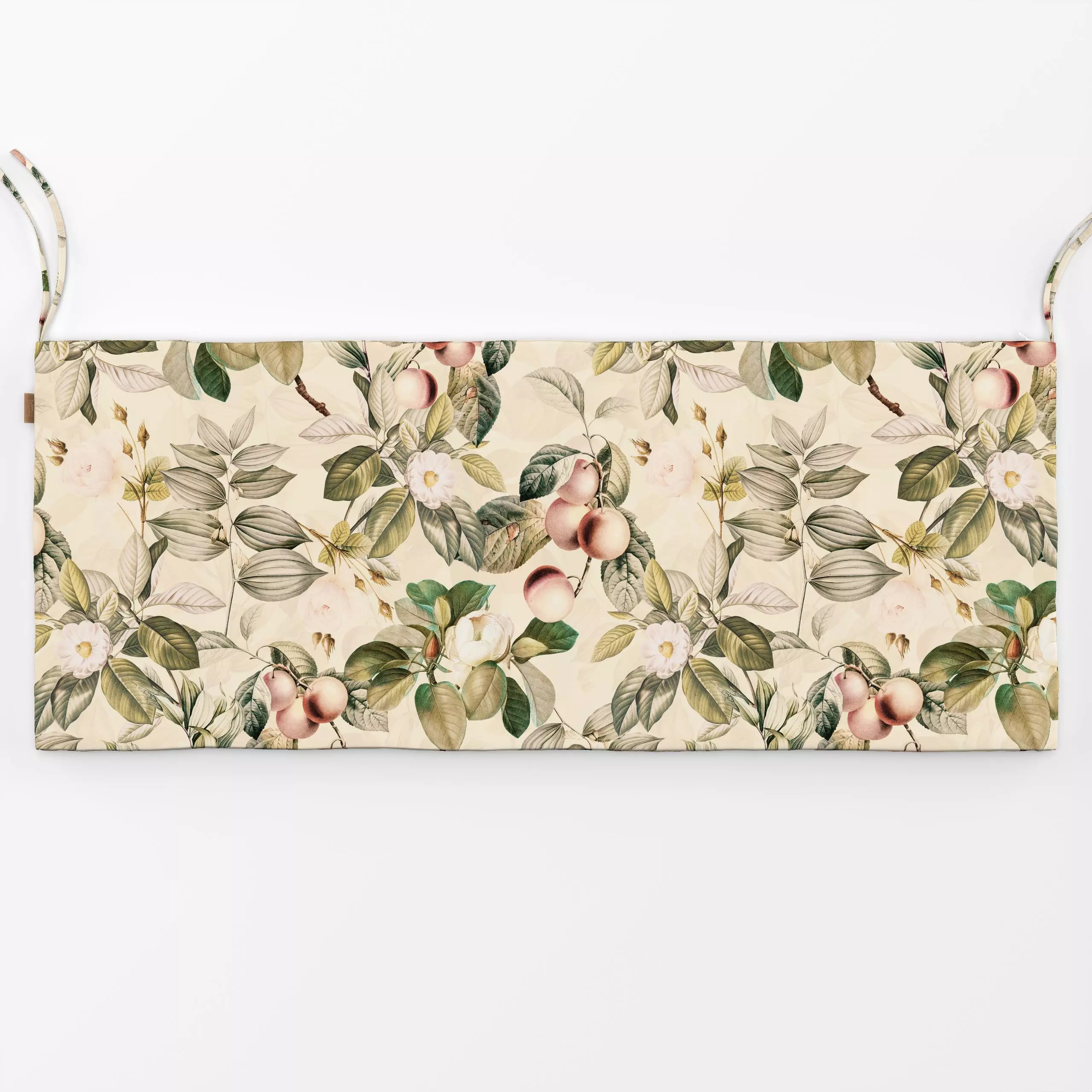 Bankauflage Tropischer Magnolien Garten - Blumen & Florales, Sommer, Pflanzen & Botanik - von „Uta Naumann"; Muster, Blumen,...