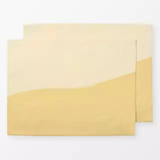 Tischset Color Flow gelb