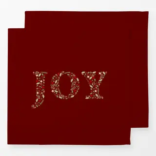 Servietten Joy rot