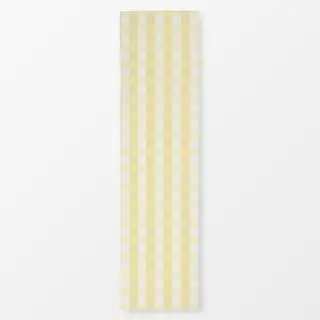 Tischläufer Kariert Gelb