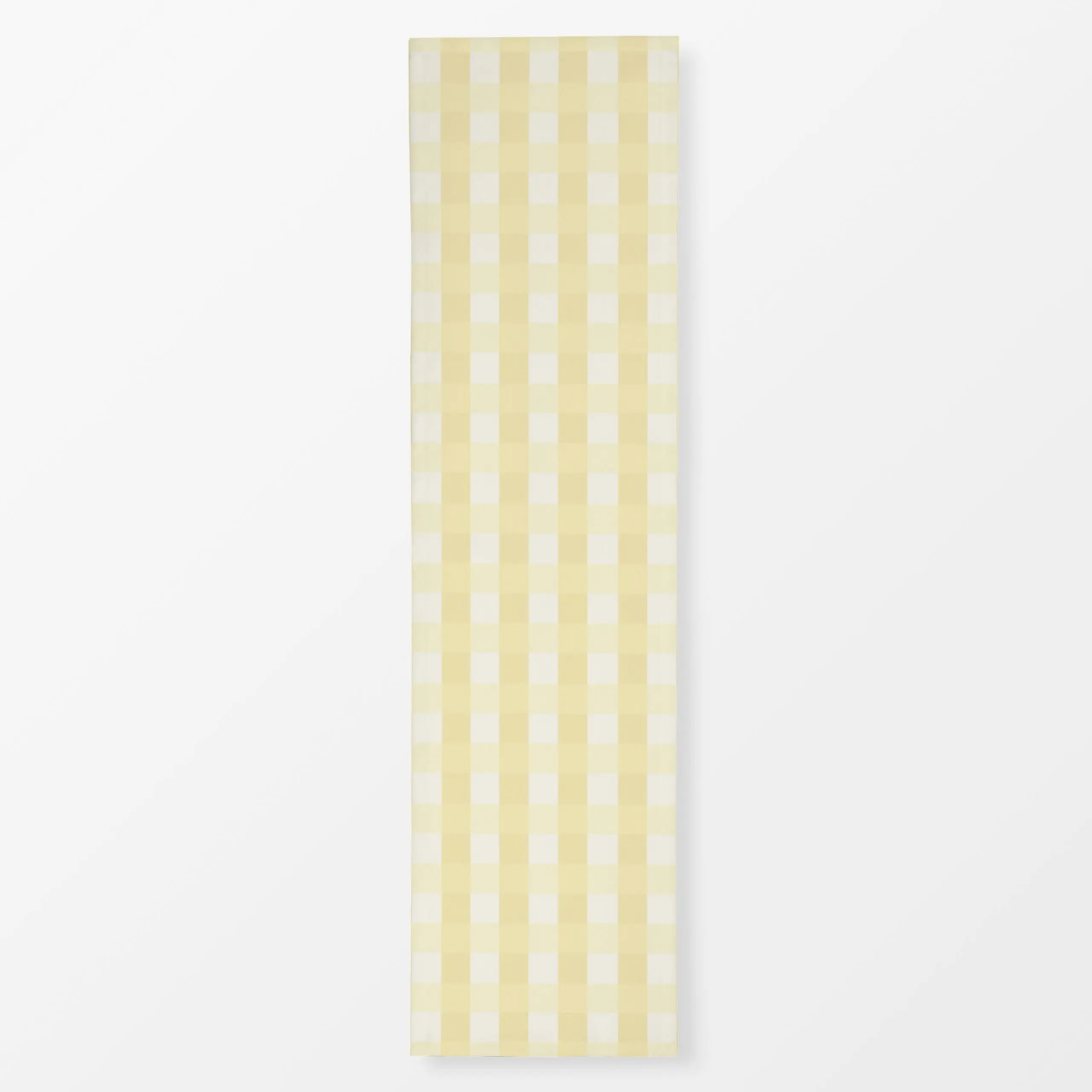 Tischläufer Kariert Gelb, gemustert, Ostern, von Jana Moßmann