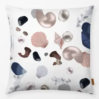 Kissen Muscheln Pattern
