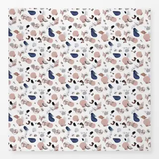 Tischdecke Muscheln Pattern
