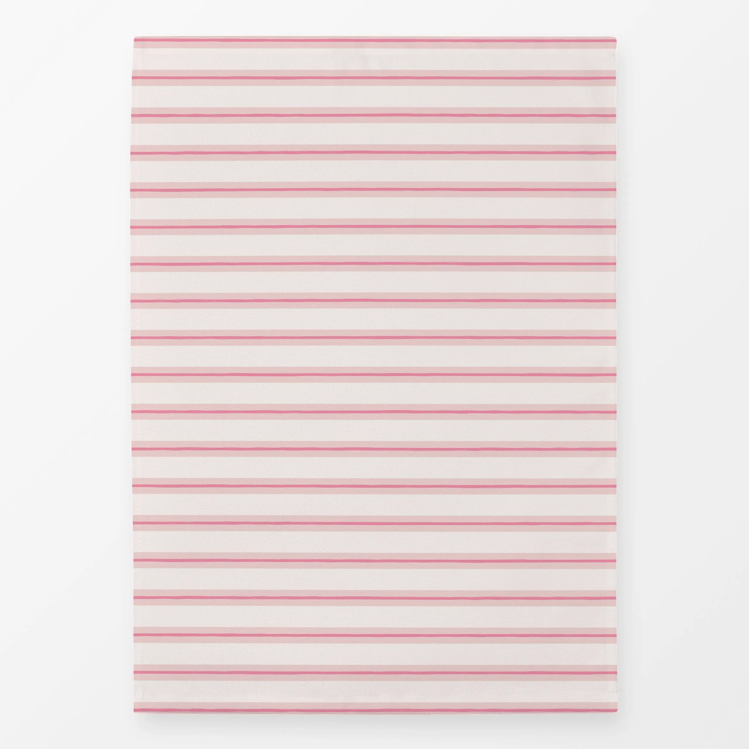 Geschirrtücher Streifen Rosa Pink Beige - Frühling, Symbole & Muster, Ostern - von „Kathrin Woo"; Linien, Streifen, modern, ...