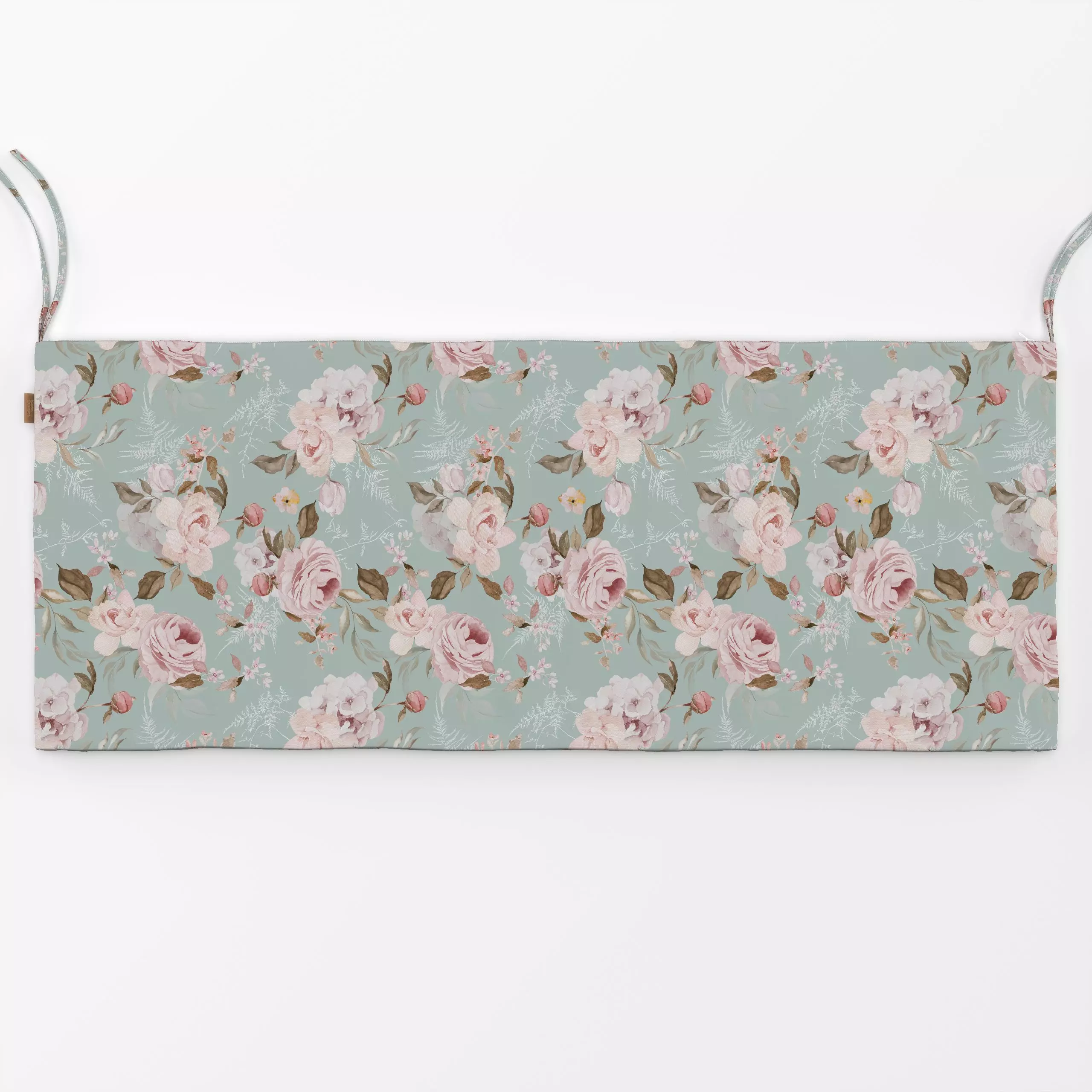 Bankauflage Wasserfarben Vintage-Rosen - Blumen & Florales, Pflanzen & Botanik - von „Uta Naumann"; boho, skandinavisch, Blu...