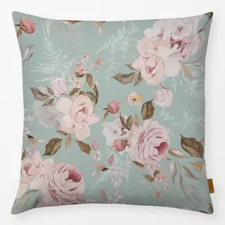 Kissen Wasserfarben Vintage-Rosen