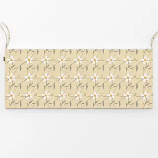 Bankauflage Blumenranke Daisy Gelb