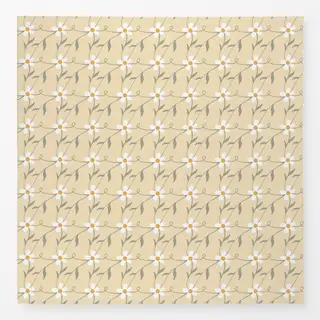 Tischdecke Blumenranke Daisy Gelb