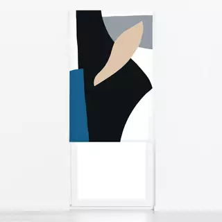 Raffrollo Abstract paper cuts 1