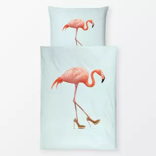 Bettwäsche Fancy Flamingo