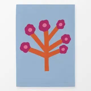 Geschirrtücher Wildblume Pink-Orange