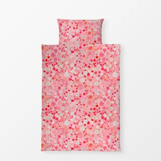 Bettwäsche Sommerliche Blüten Pink