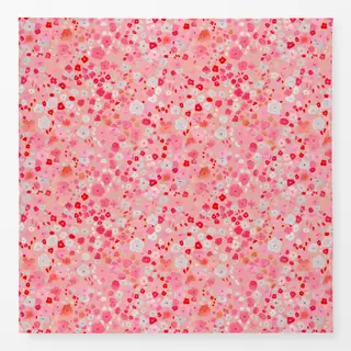 Tischdecke Sommerliche Blüten Pink