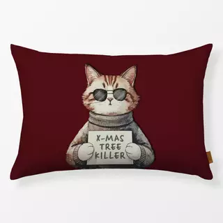 Kissen Tannenbaum Killer Katze