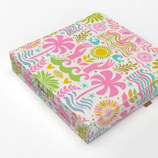 Bodenkissen Boho Beach Pastel