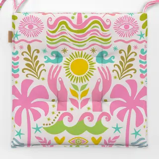 Sitzkissen Boho Beach Pastel