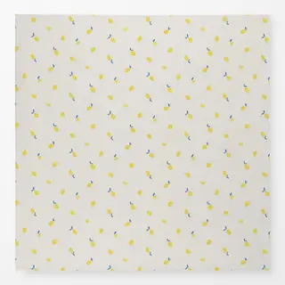 Tischdecke Kleine Frische Zitronen Weiss