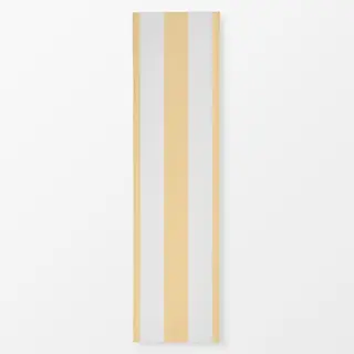 Tischläufer Breite Streifen Butter Gelb