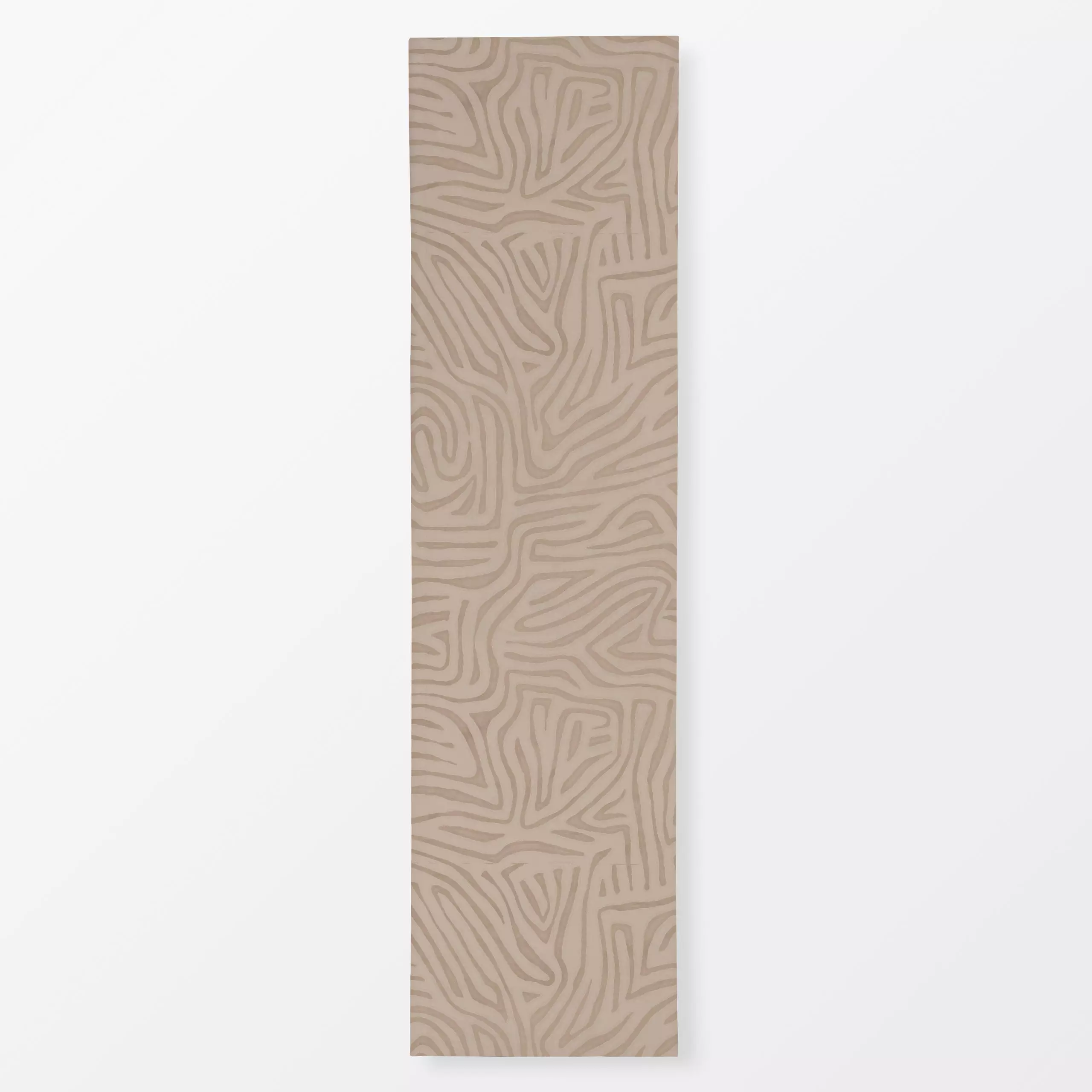 Tischläufer Organic Lines Tree Bark - Herbst, Natur & Landschaft, Symbole & Muster - von „Studio Kesse"; Natur, minimal, Lin...